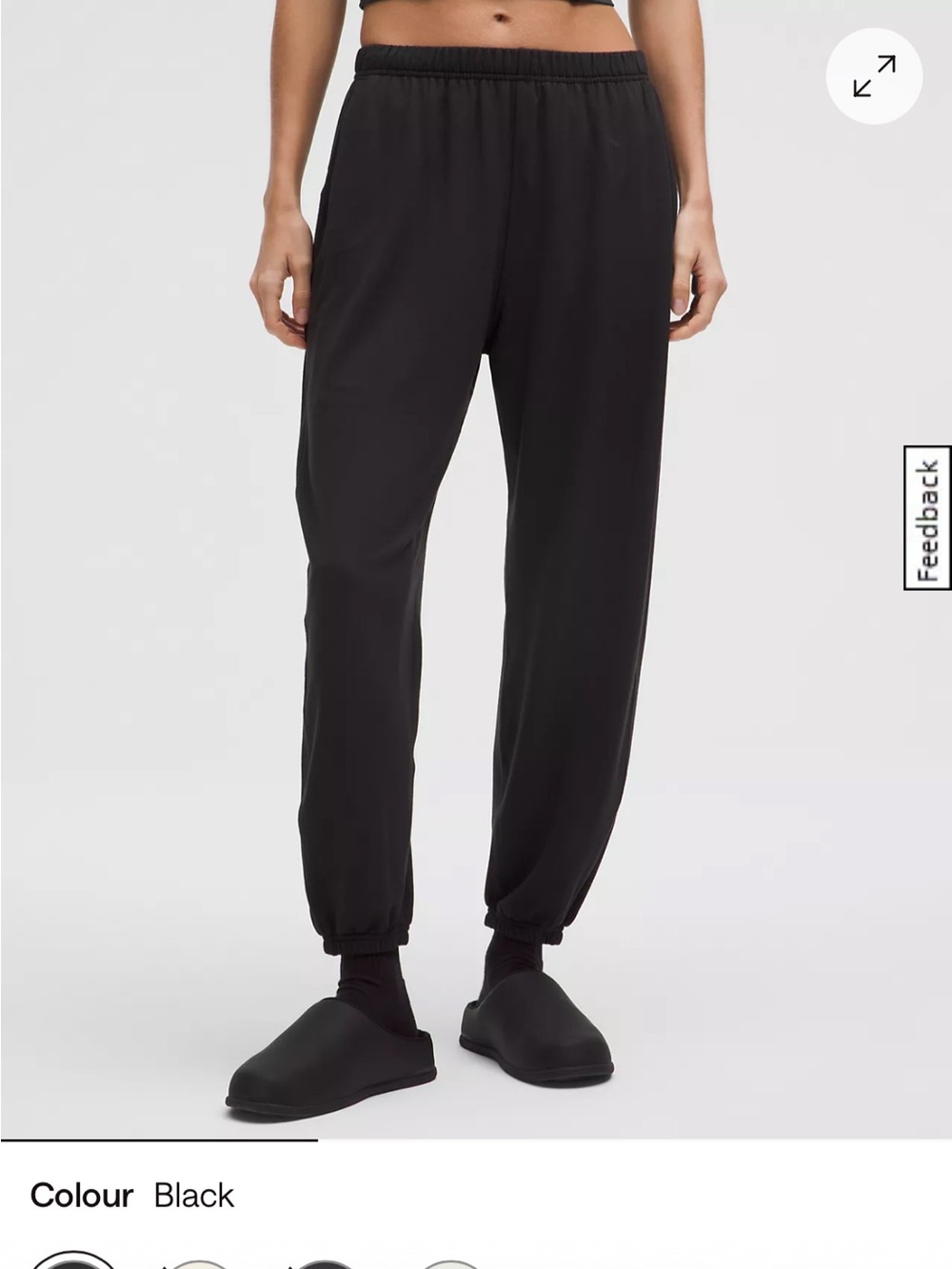 Lululemon oversized mid rise be calm joggers - XS